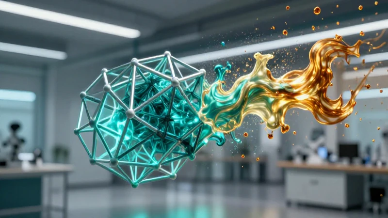 Geometría disolviéndose en energía dinámica vibrante
