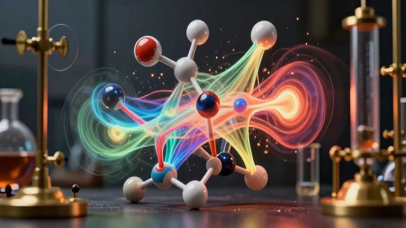 Dinámica abstracta de energía con estética vintage