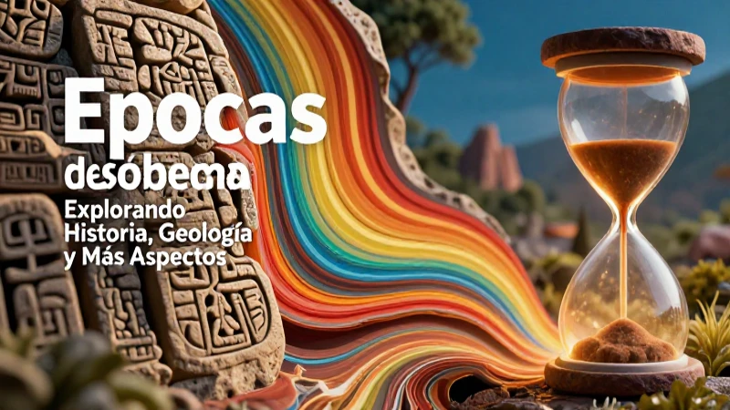 Epocas: Explorando Historia, Geología y Más Aspectos 4 Culturas, épocas y geología se unen