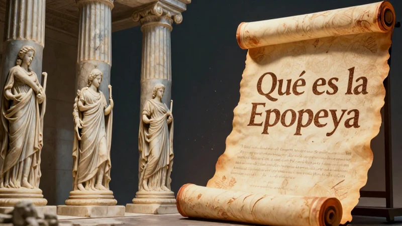 Características y estructura de la epopeya