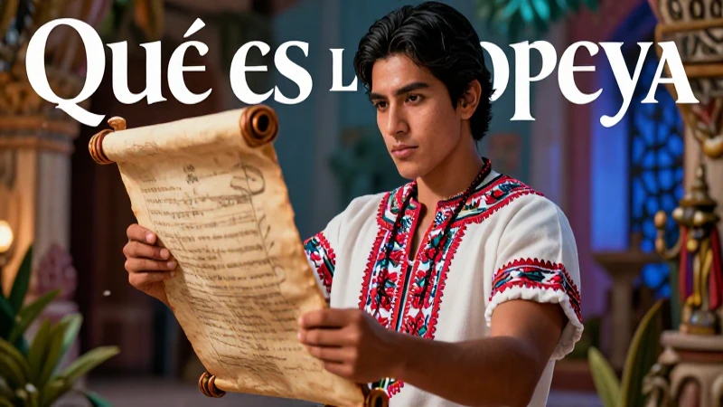 Narrador épico mesoamericano en arte visual
