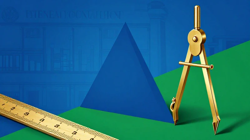 Conoce las propiedades del equilátero triángulo, la figura perfecta 4 Geometría: triángulo equilátero sobre fondo vibrante