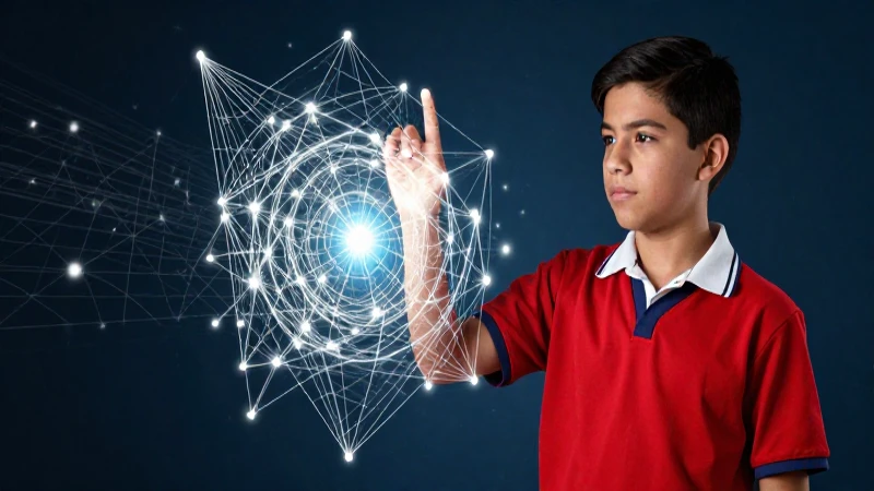 Equis cero: Comprendiendo su importancia en matemáticas 3 Estudiante mexicano interactúa con geometría brillante