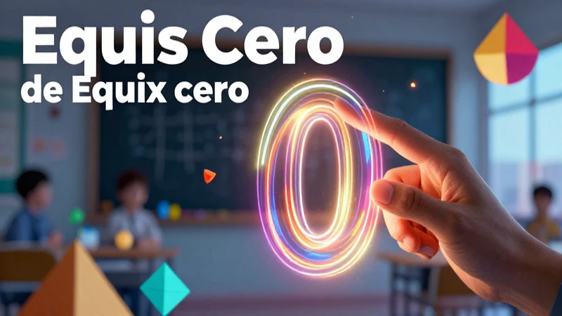 Equis cero: Comprendiendo su importancia en matemáticas 8 Conceptos matemáticos del Cero, visualmente detallado