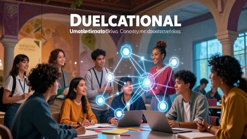 Equivalía: Comprendiendo su Significado y Usos Clave 3 Estudiantes colaborando en un entorno moderno y vibrante