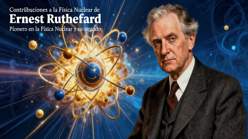Ernest Rutherford, pionero de la física nuclear