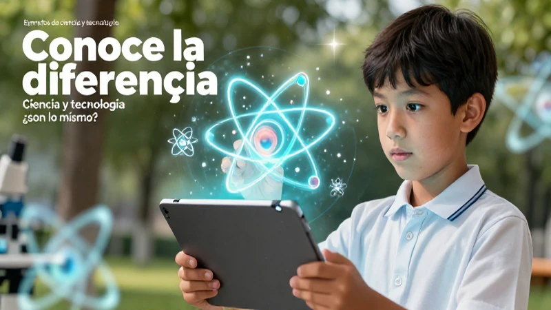 Ciencia y tecnología: un futuro de aprendizaje