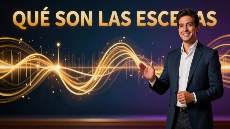 Las escenas marcan el ritmo de la historia