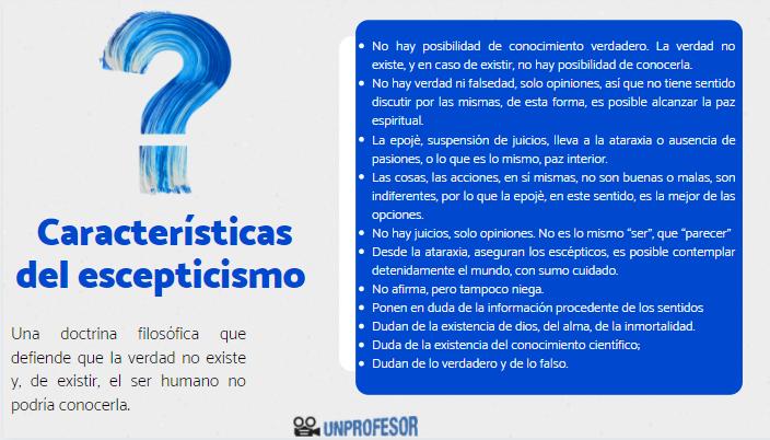 Escepticismo: concepto, características y sus representantes 2 escepticismo concepto caracteristicas y sus representantes 1