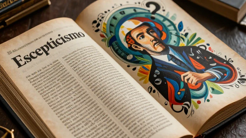 Escepticismo: concepto, características y sus representantes 3 Escepticismo representado con estilo y detalle