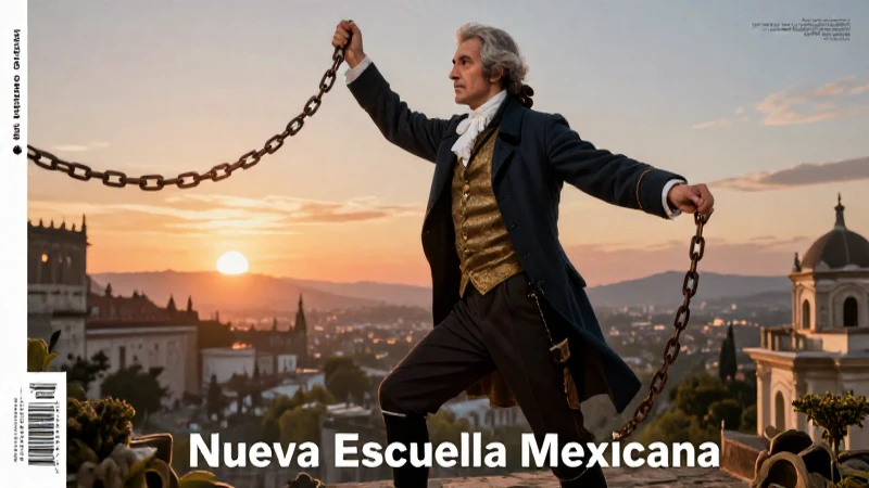 Figuras históricas libres en amanecer realista