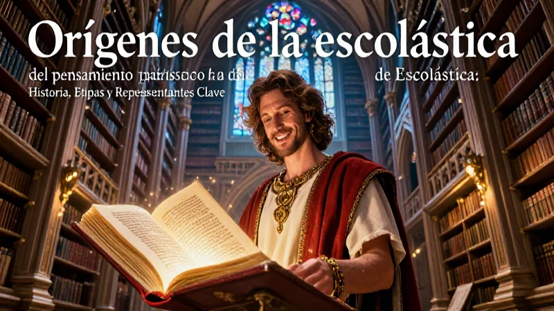 Escolástica: Historia, Etapas y Representantes Clave 3 La historia de la Escolástica medieval