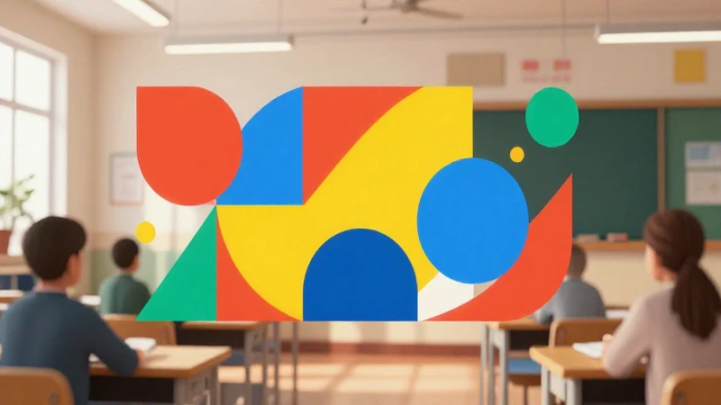 Fracciones y decimales: ejemplos de notación decimal 3 Ilustración geométrica vibrante, moderna y de alto contraste