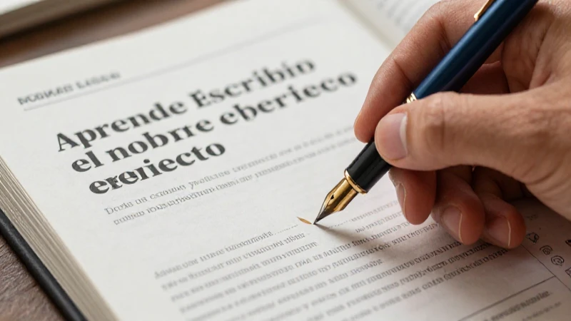 Aprende cómo escribir el nombre perfecto: consejos y técnicas expertas 6 Ilustración profesional de consejos legales modernos