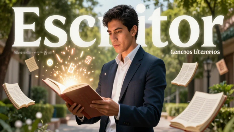 Escritor: Definición y concepto esencial en la literatura 4 Joven erudito mexicano ilustra conceptos literarios