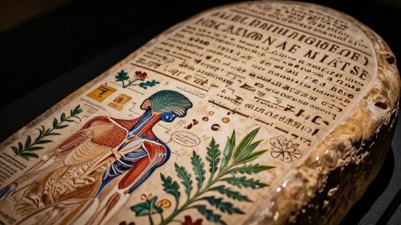 Hammurabi: escritura cuneiforme, anatomía y botánica