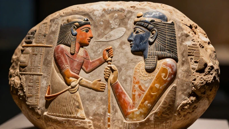Sumeria antigua en un detalle fotográfico vibrante