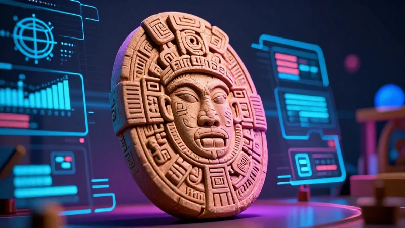 Antiguo glifo se transforma en interfaz digital