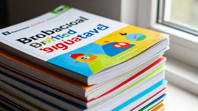 Encuentra los mejores libros de texto para las escuelas privadas 4 Libros coloridos y estudio moderno con luz natural