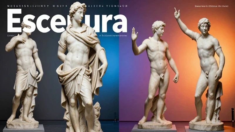 Esculturas: Concepto, características, tipos y función 5 Escultura histórica con enfoque moderno