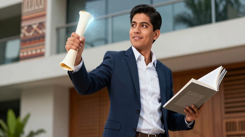 Excusa: Definición y Concepto en el Derecho Actual 9 Maestro mexicano moderno con toga y scroll legal