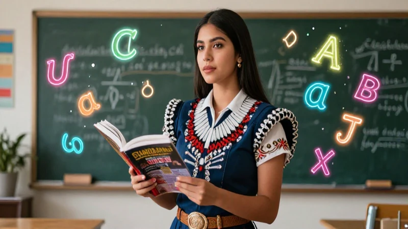 Se escribe 'ese' o 'ése' Descubre la respuesta aquí 3 Profesora mexicana moderna, imagen vibrante y profesional