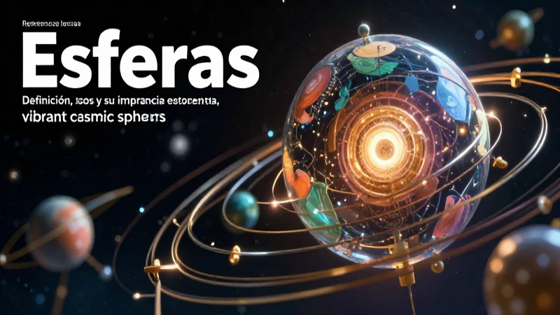 Esferas: Definición, usos y su importancia en astronomía 8 Esferas: Astronomía educativa y arte visual