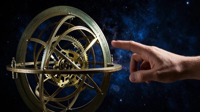 Esferas: Definición, usos y su importancia en astronomía 6 Es una esfera celestial antigua, detallada y dramática