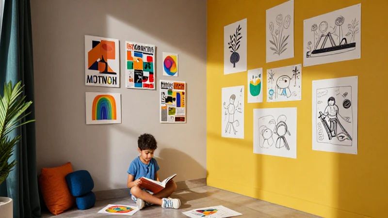 Espacio personal: un rincón creativo y acogedor
