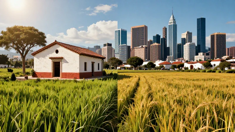 Diferencias entre espacio rural y urbano: Impacto en tu vida 5 Contraste dramático entre campo mexicano y ciudad