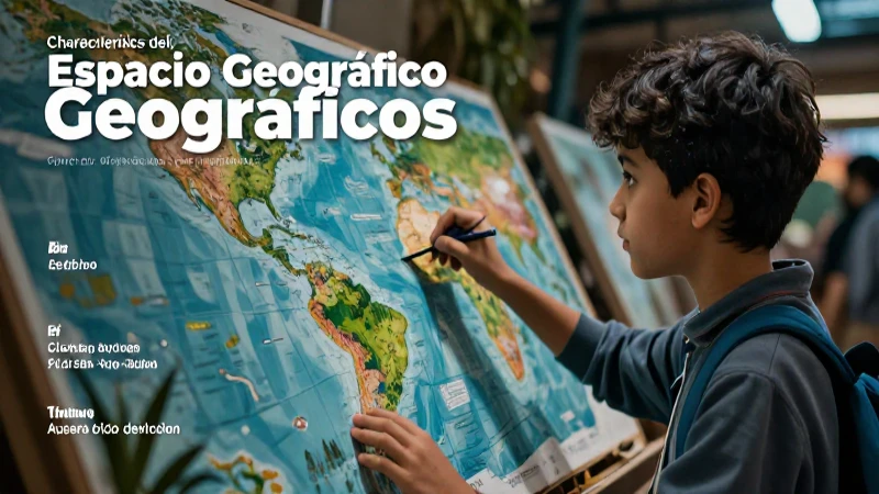 Espacios geográficos: concepto, tipos y ejemplos clave 4 Espacio geográfico: conceptos y ejemplos dinámicos