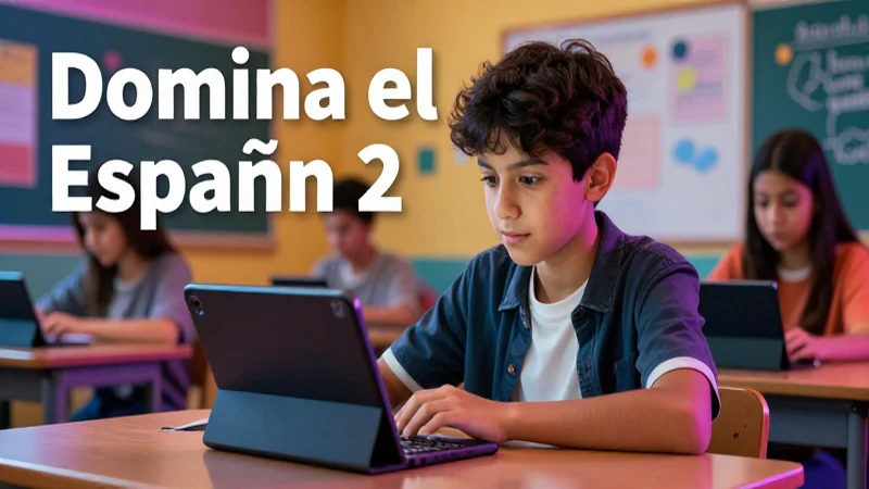 Español 2: Aprendizaje moderno y dinámico