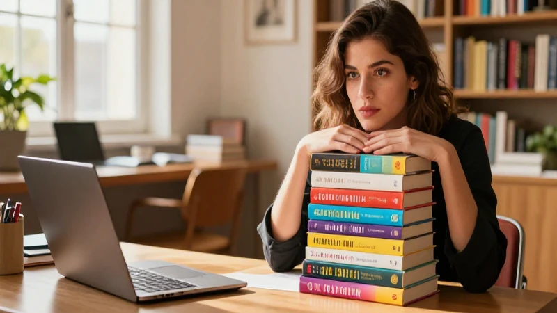 Conoce los mejores libros en español para disfrutar y aprender 4 Cubierta de revista vibrante con autora y libros