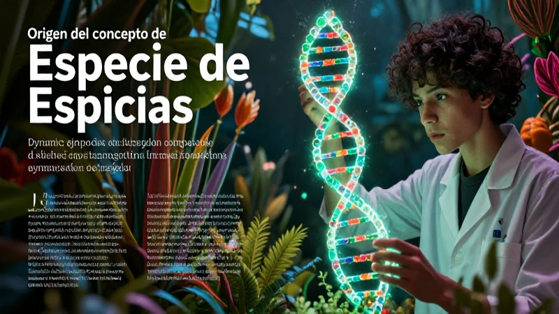 Conceptos de especie, dinámica genética y diseño académico