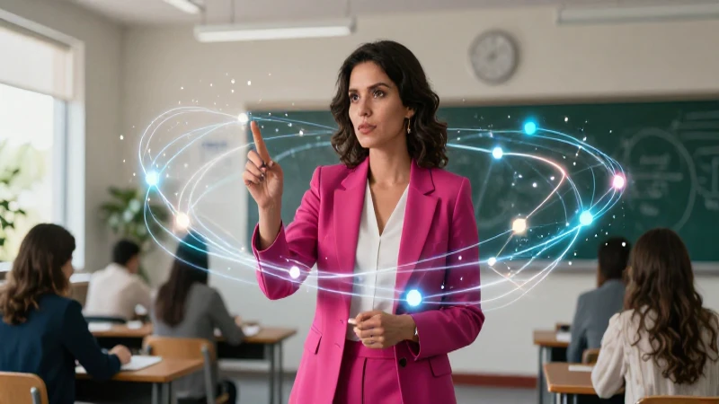 Académica vibrante descubre el saber moderno