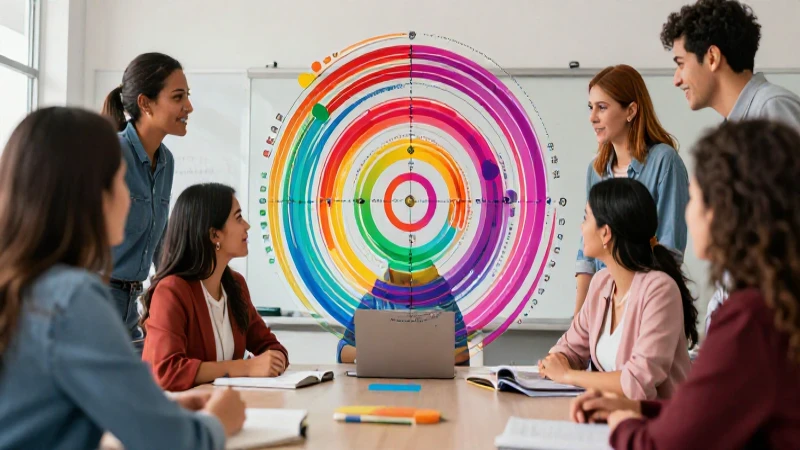 Profesores mexicanos innovadores enseñan en un aula moderna