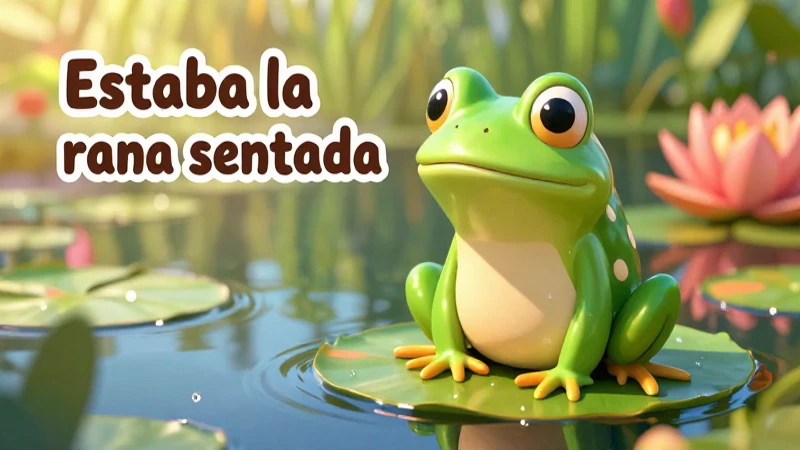 Estaba la rana sentada: letra y significado de la canción 3 Letra y arte de la canción Estaba la rana