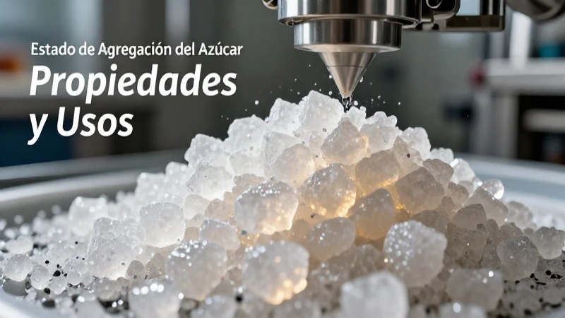 Uso y propiedades del azúcar en la industria