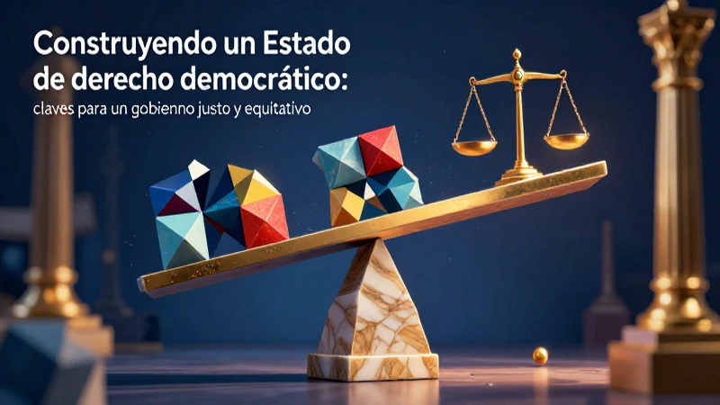 Pilares de la justicia y el estado de derecho
