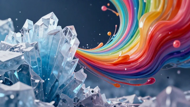 Estado de la materia: Cambios y transformaciones esenciales 3 Composición 3D dinámica de hielo, líquido y gas