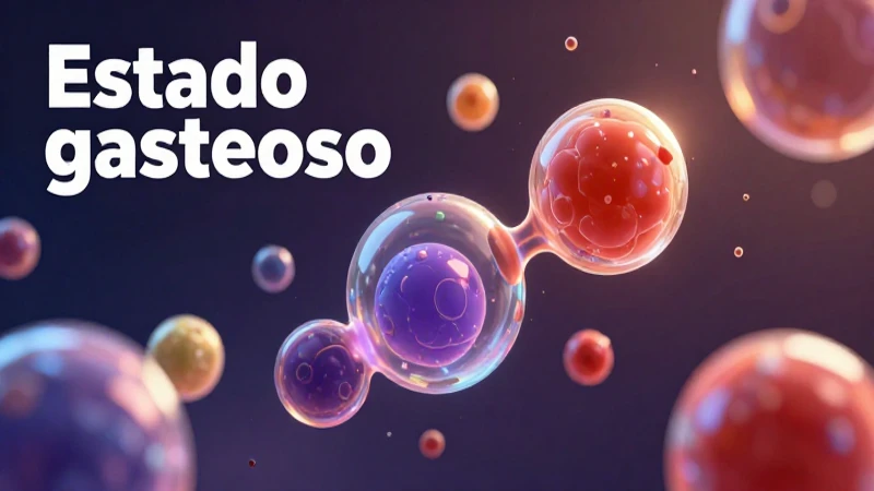 Gases cotidianos ilustrados para educación