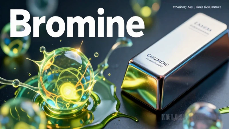 Bromuro y zinc modernos con estilo científico