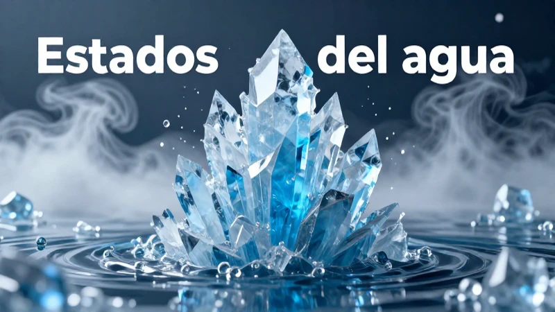 Estados del agua: descubre los diferentes estados del agua 5 Temperatura y presión cambian el estado del agua