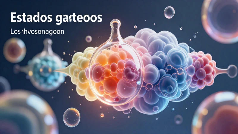 Ilustración de gases con aplicaciones cotidianas