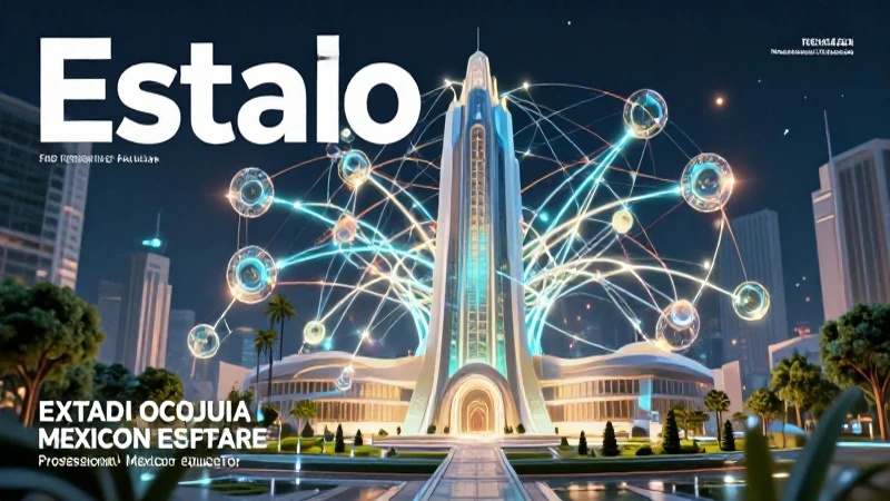 Visualización del Estado en arquitectura futurista