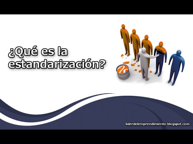 estandarizar definicion y concepto clave