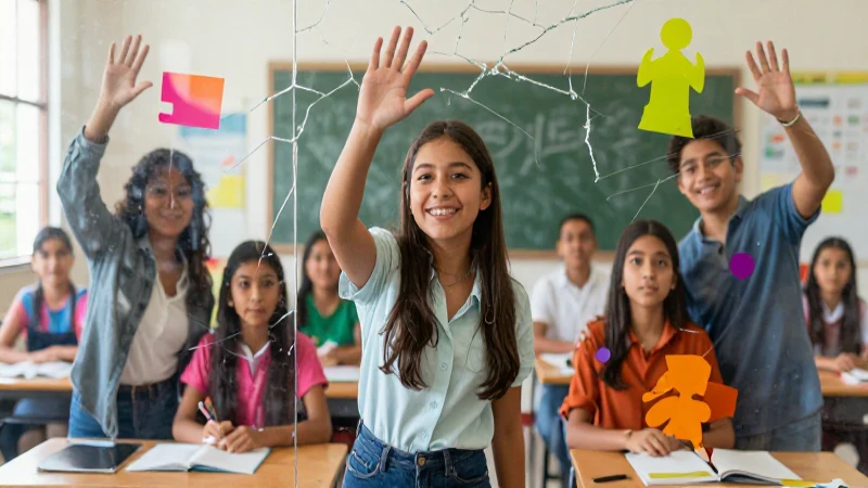 Estudiantes vibrantes rompen barreras educativas