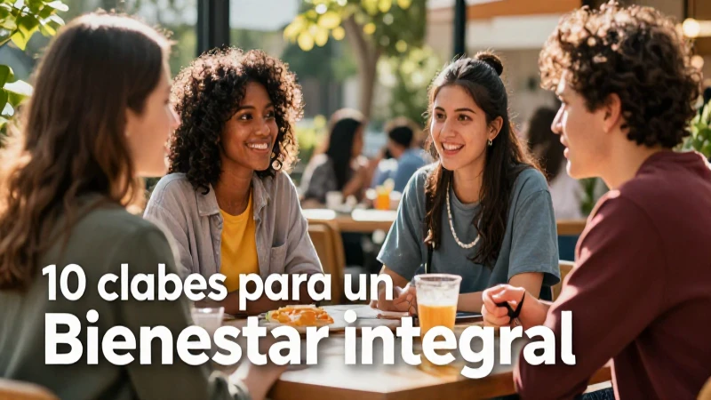Estilo de vida: 10 claves para un bienestar integral 6 Las relaciones sociales impulsan tu bienestar