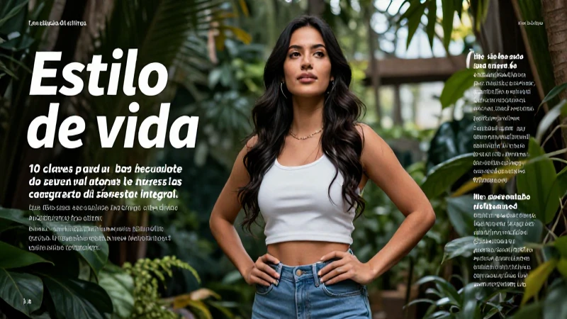 Estilo de vida: 10 claves para un bienestar integral 10 Estilo de vida integral, bienestar efectivo y atractivo