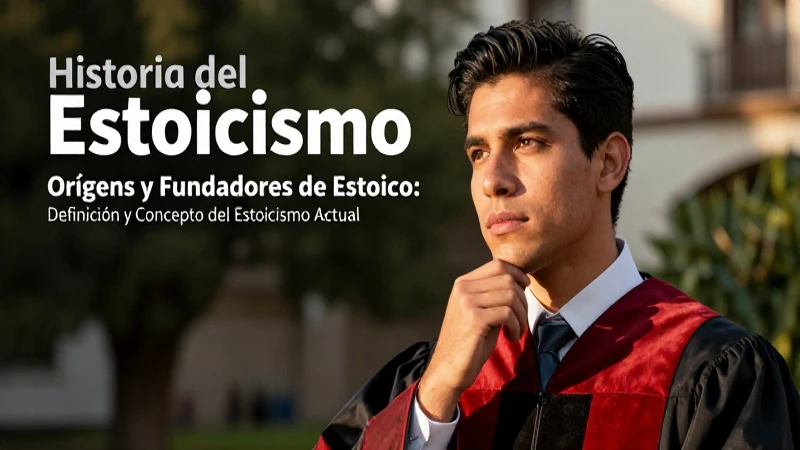 Estoicismo: historia, concepto y retrato